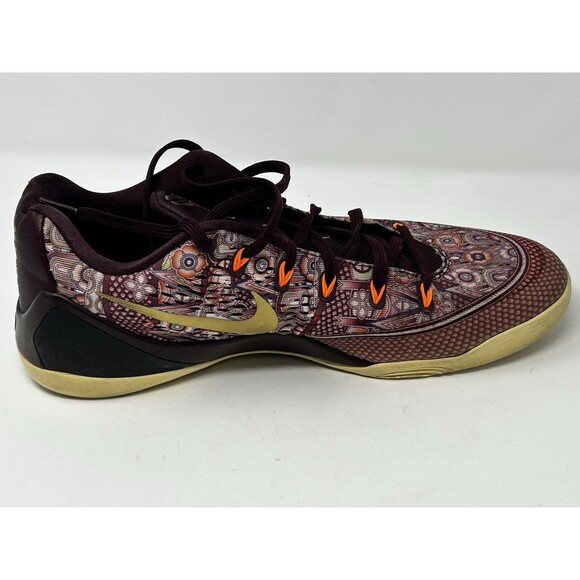 Nike Kobe 9 EM Low Deep Garnet Gold 646701-676 Size 13 Authentic main image 11